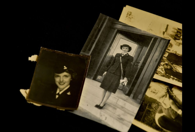 Photos of Kiki Shappell from her days in the military.